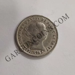 Isabel 2ª 1 Real  1863 Sevilla MBC