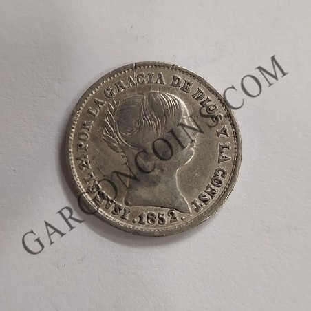 Isabel 2ª 1 Real  1863 Sevilla MBC