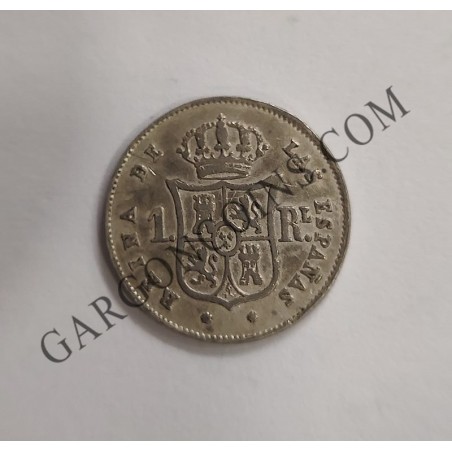 Isabel 2ª 1 Real  1863 Sevilla MBC