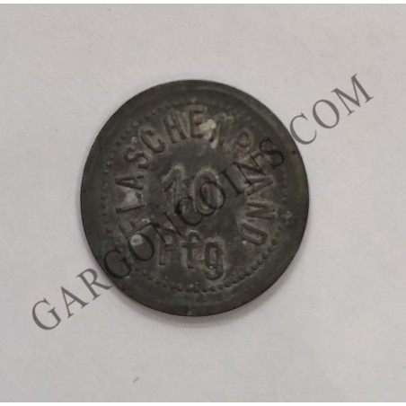 Jeton Karlsruhe 10 Pfenning de devolucion de envases