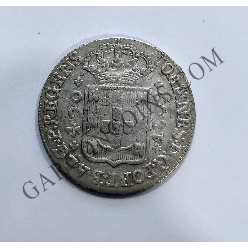 Portugal Rey Ioannes 400 Reis 1809 KM 331