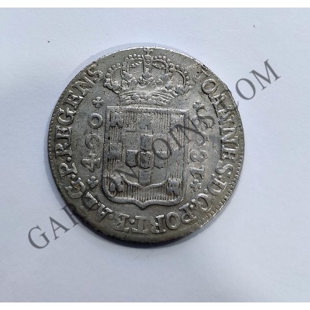 Portugal Rey Ioannes 400 Reis 1809 KM 331