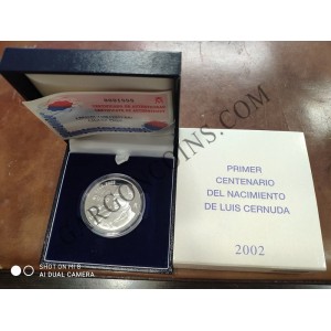 Luis Cernuda Centenario de su nacimiento 2002  10€