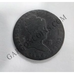 Isabel II 8 maravedis Jubia 1844