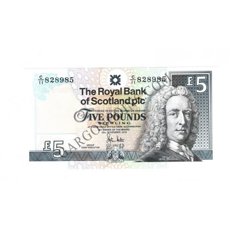Bank of Scotland 5 Pounds Sterling Pick 352  5 libras Escocia