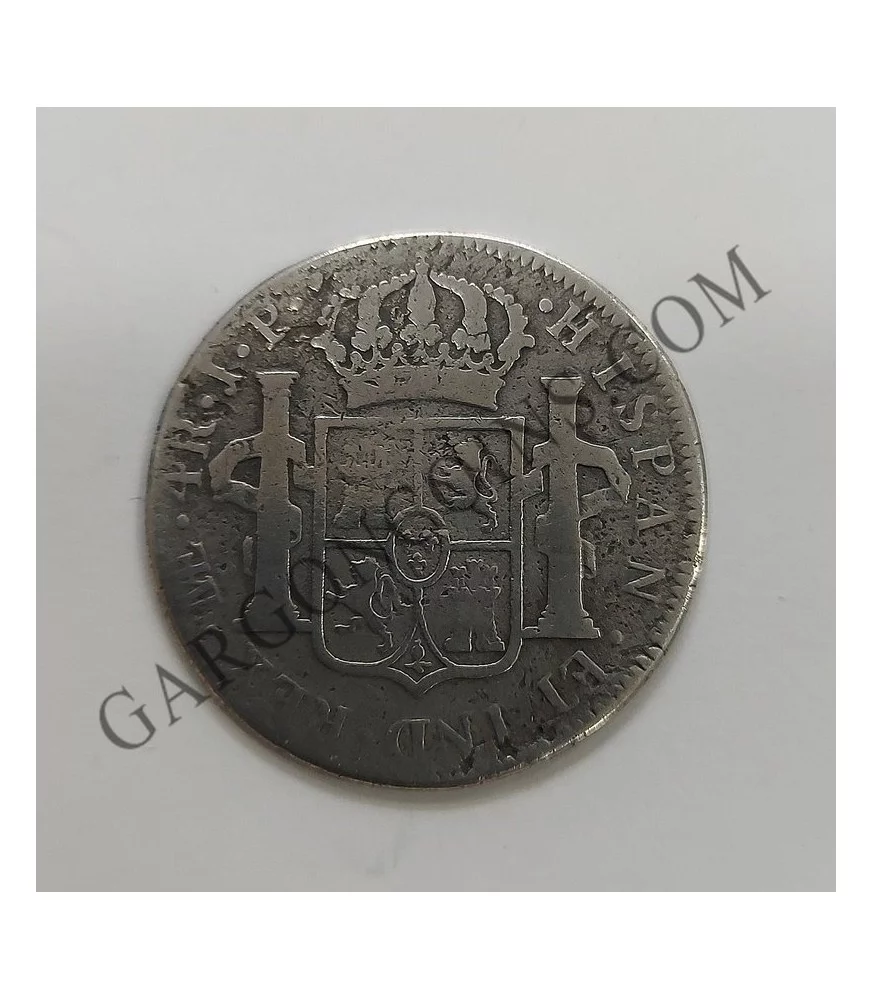 Fernando VII  4 Reales de Lima de 1820 J P