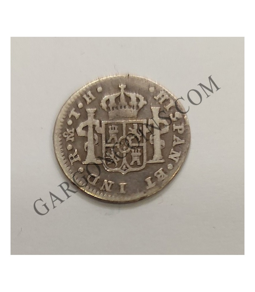 Fernando VII 1/2 Real Mexico 1809 TH