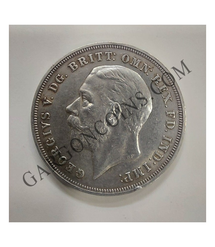 Gran Bretaña 1 Crown  Edwards VI 1935 Silver