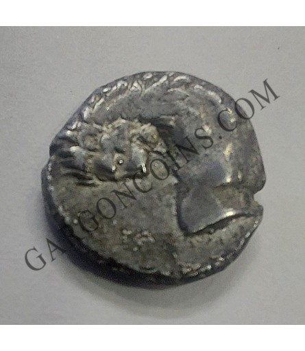 HEMIDRACMA de Cherronesos, antigua Xardia, norte de Grecia 400/350 AdC
