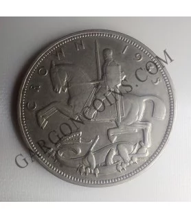 Gran Bretaña 1 Crown  Edwards VI 1935 Silver