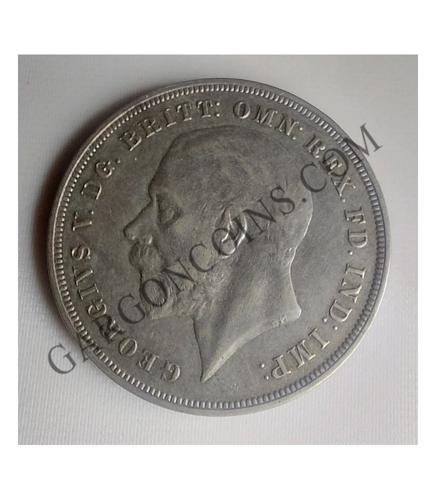 Gran Bretaña 1 Crown  Edwards VI 1935 Silver