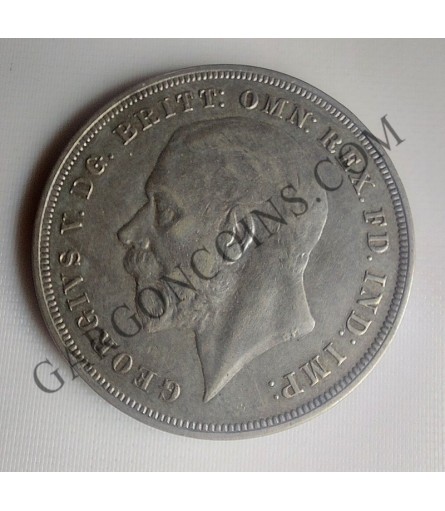 Gran Bretaña 1 Crown  Edwards VI 1935 Silver
