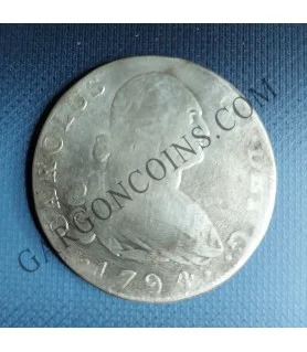 Carlos IV 4 Reales 1794 Madrid MF Mala Conversacion