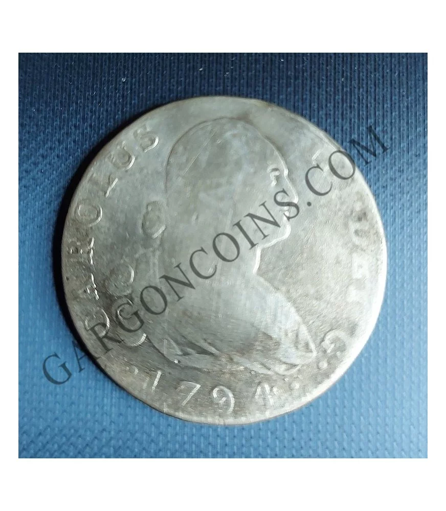 Carlos IV 4 Reales 1794 Madrid MF Mala Conversacion