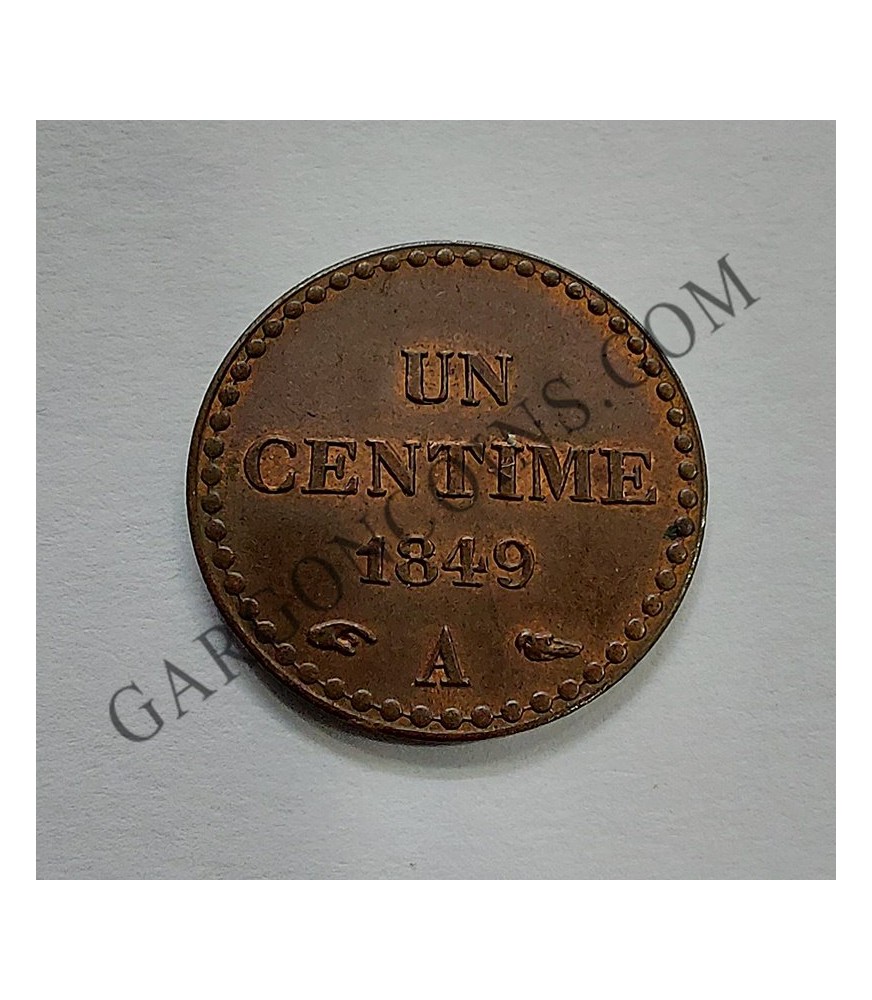 Republique Francaise 1 Centime 1849 S/C Km 754