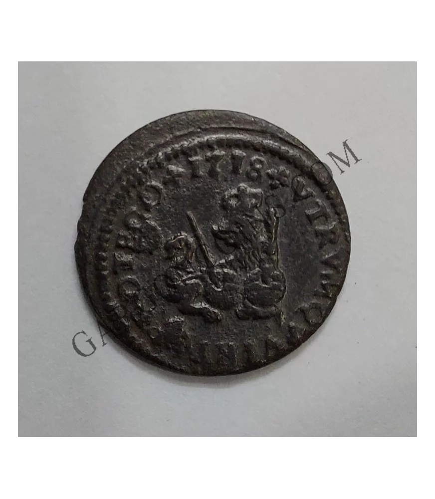 Felipe V  2 Maravedis 1718  Barcelona S/C-