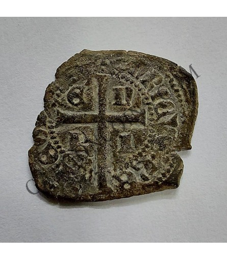 Enrique II, Reino de Castilla y León,1369-79, Cruzado sin ceba EBC