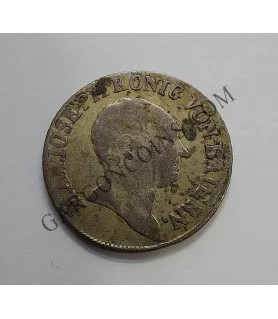 Estados Alemanes Baviera Bayern 6 Kreuzer Landmunze 1812 KM 686