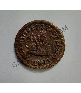 Fernando VI 1 maravedí de Segovia del 1747 MBC Brillo original