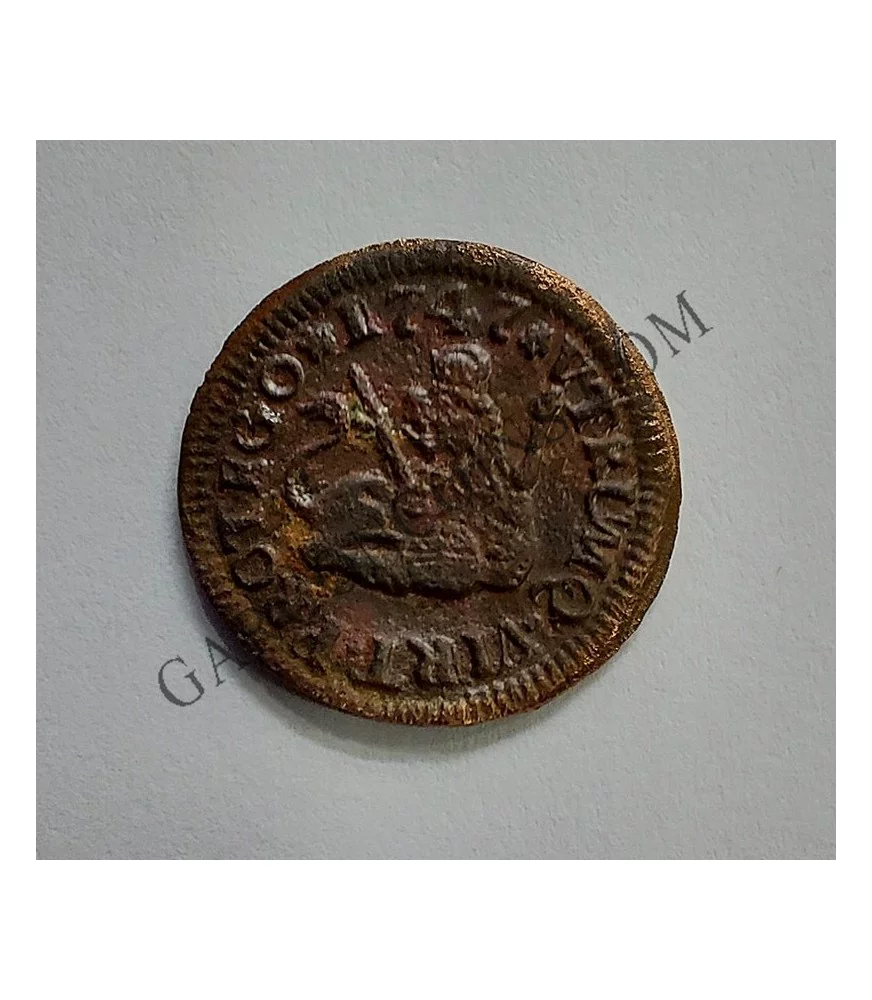 Fernando VI 1 maravedí de Segovia del 1747 MBC Brillo original