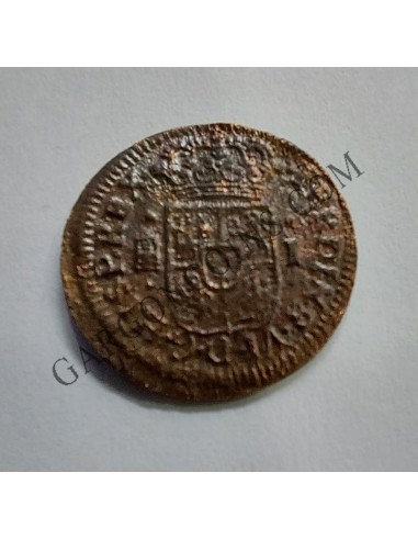 Fernando VI 1 maravedí de Segovia del 1747 MBC Brillo original
