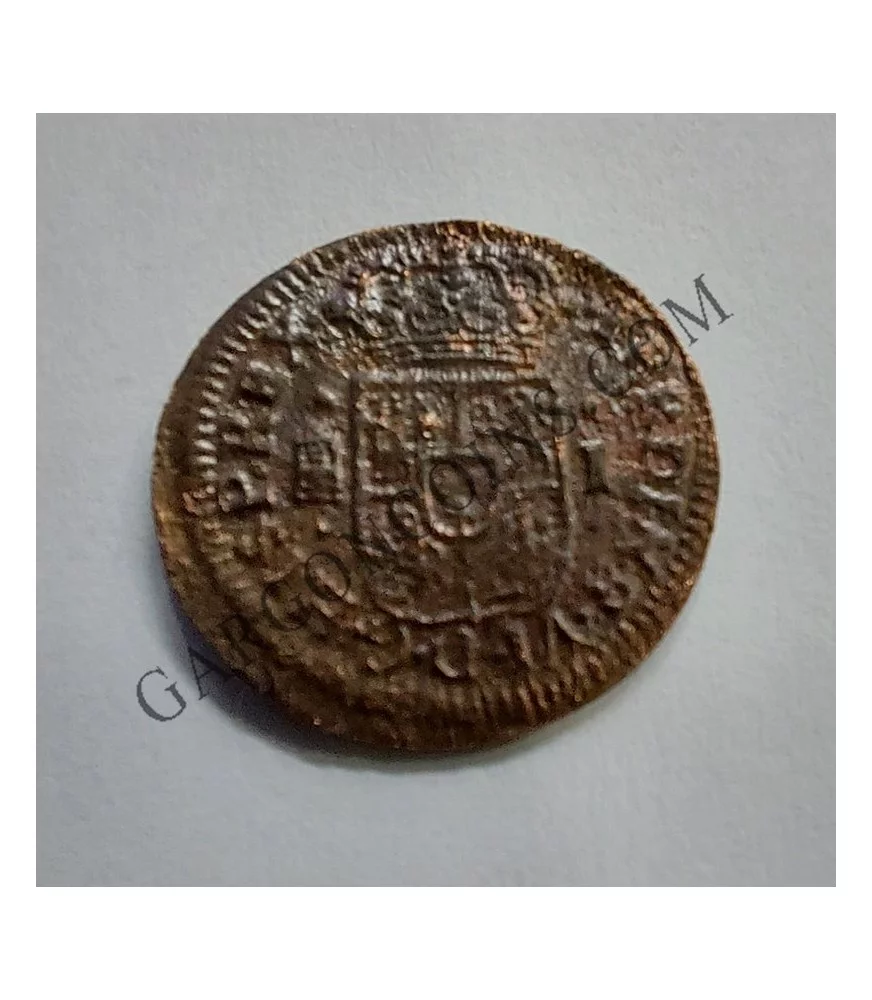 Fernando VI 1 maravedí de Segovia del 1747 MBC Brillo original