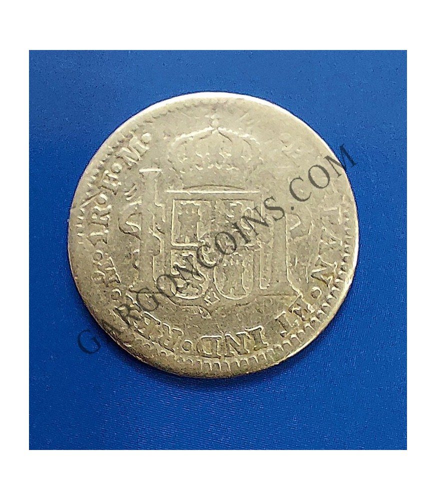 Carlos III  1  Real 1774 ceca de Méjico F M