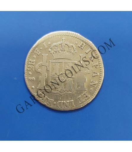 Fernando VII  4 Reales Santiago de Chilke 1816 FJ ESCASA