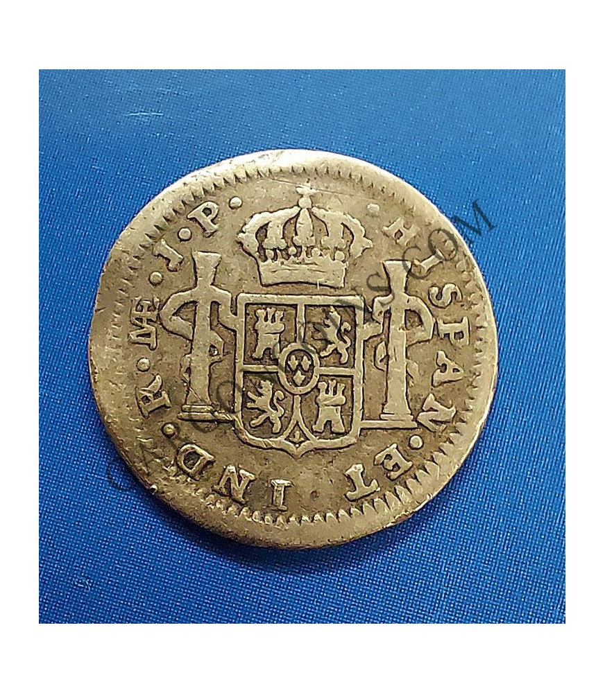 Fernando VII 1/2 Real de Lima de 1820