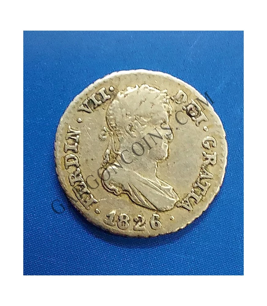 Fernando VII 1/2 Real Madrid del 1826 AJ