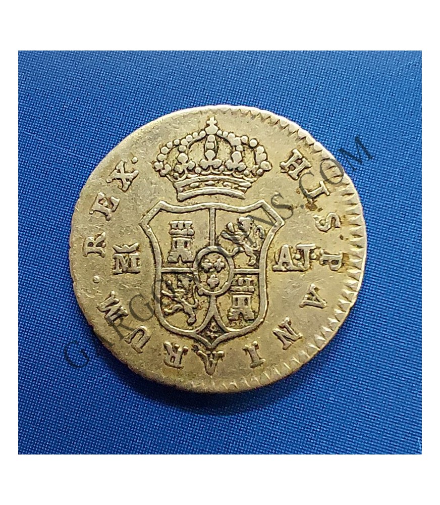 Fernando VII 1/2 Real Madrid del 1826 AJ