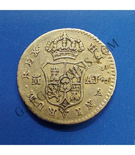 Fernando VII 1/2 Real Madrid del 1826 AJ