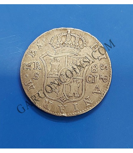 Fernando VII 8 reales Sevilla C J  del 1817