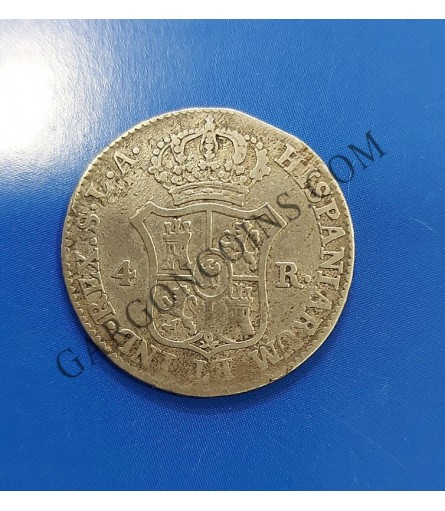 Jose Napoleón  4 reales  Sevilla del 1812