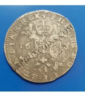 Carlos IV 2 Reales 1806 Madrid FA EBC+ Patina negra