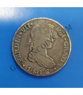 Fernando VII 8 reales Madrid 1816 G J