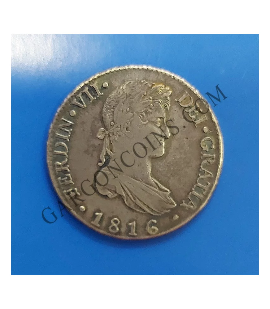 Fernando VII 8 reales Madrid 1816 G J