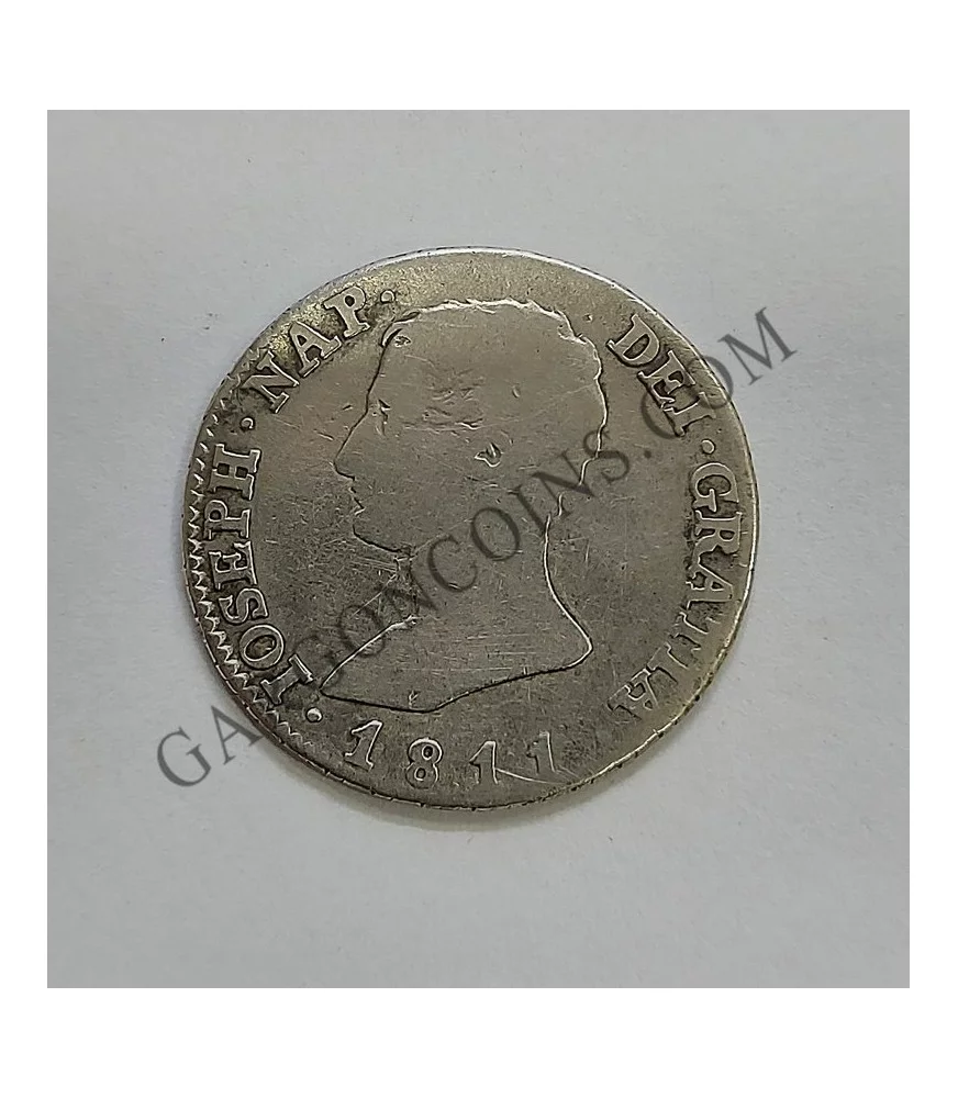 Jose Napoleón  4 reales  Madrid del 1811 Madrid
