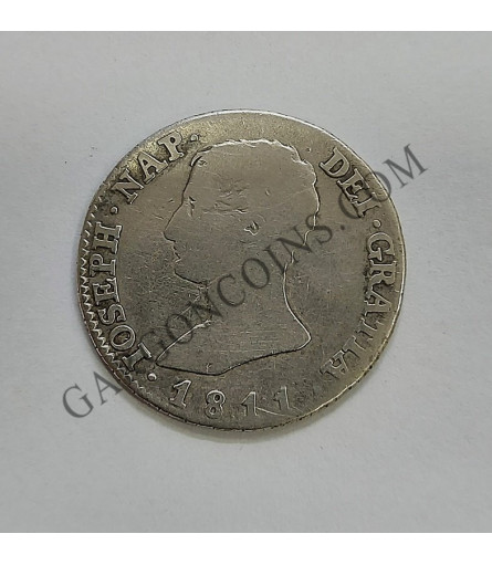 Jose Napoleón  4 reales  Madrid del 1811 Madrid