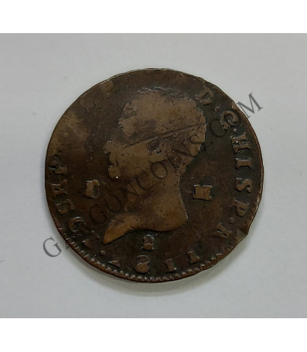 José Napoleón 8 Maravedies 1811 de Segovia MBC