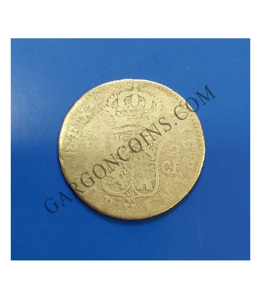 Fernando VII  2 Reales 1811 Cadiz C I  