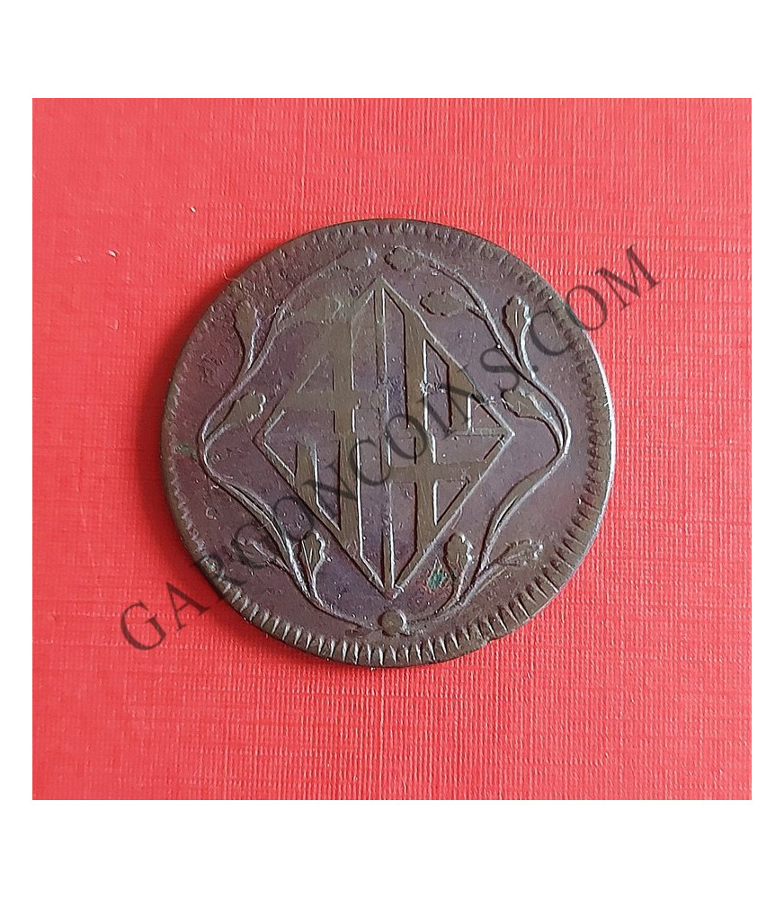 José Napoleón 4 Quartos de Barcelona del 1814 MBC