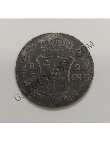 Carlos IV  2 Reales 1801 Sevilla CN MBC