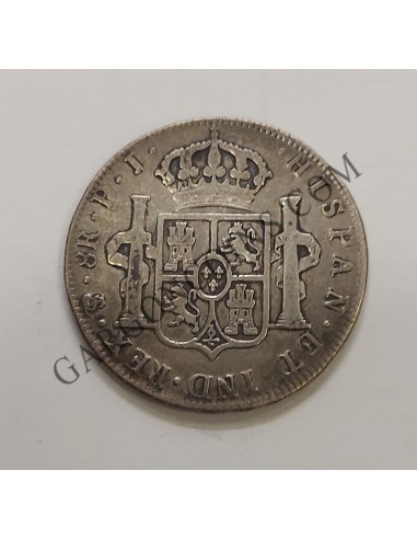 Carlos IV 8 Reales 1806 Potosí P J