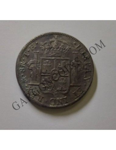 Carlos IV 8 Reales Mexico T H 1806 EBC pátina original