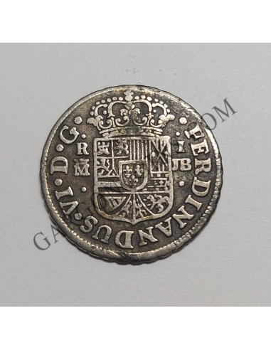 Fernando VI  1 Real 1748 Madrid J B MBC