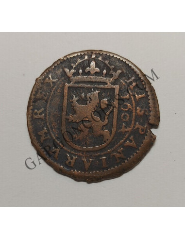 Felipe III 8 maravedies de Segovia 1604