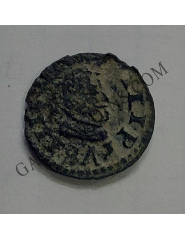 Felipe IV 2 Maravedies cecaMadrid Y del 1664 Escasa