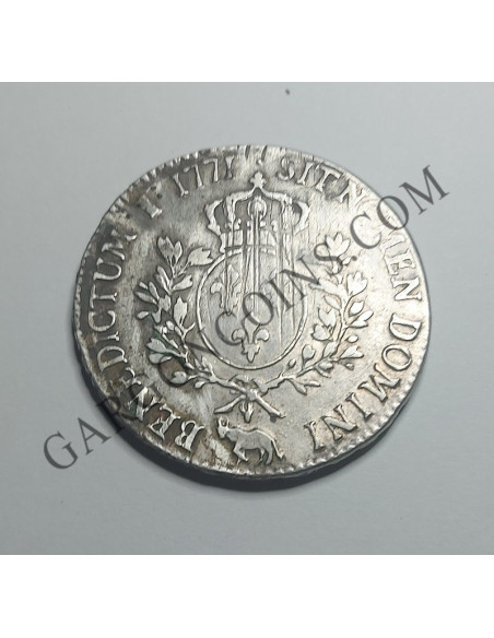 Francia 1 ECU de Luis XV ceca PAU 1771  I