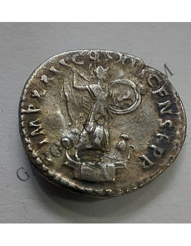 Denario de Domiciano (81 al96) MBC  Tito Flavio Domiciano